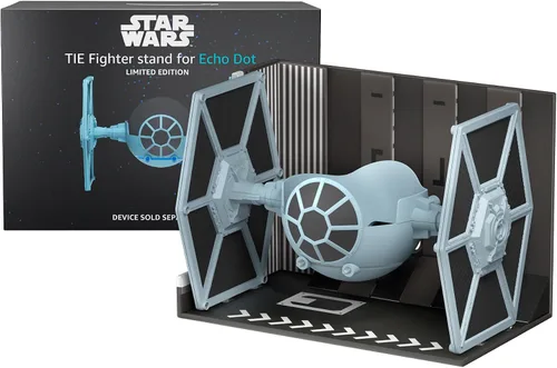Miniatura 7 de Nuevo soporte de edición limitada del caza TIE de STAR WARS para Amazon Echo Dot (4.ª y 5.ª generación). El dispositivo se vende por separado