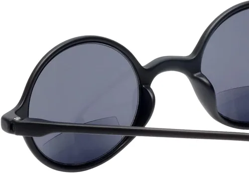 Miniatura 4 de Calabria 721SB Flexie - Gafas de sol bifocales redondas para hombres y mujeres, lentes de sol de lectura bifocales, flexibles, delgadas, ligeras