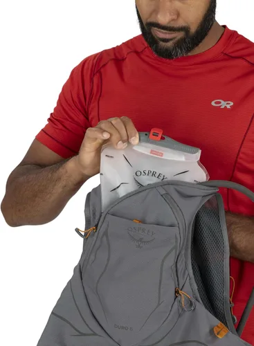 Miniatura 9 de Osprey Duro 6L Chaleco de hidratación para correr para hombre con reserva hidráulica