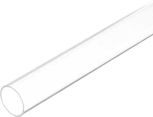 Miniatura 52 de MECCANIXITY Tubo acrílico transparente rígido redondo tubo 145 mm (5.7 ") ID 150 mm (6") OD 6" para lámparas y linternas, sistema de refrigeración