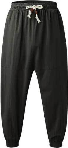 Miniatura 53 de Pantalones deportivos para hombre, pantalones de otoño e invierno y sólidos para hombres y hombres, cómodos con múltiples bolsillos