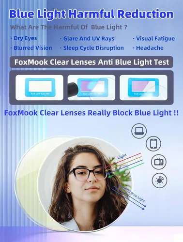Miniatura 7 de Paquete de 3 lentes de lectura para mujeres, estilo Oprah, con montura de resorte, lentes de bloqueo de luz azul