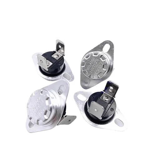KSD301 250V 10A/16A 40 45 50 55 60 65 70 75 80 85 90 95~130 Degrees Celsius 90 Angle pin Normally Closed Thermal Control Switch(100 Degc,10A