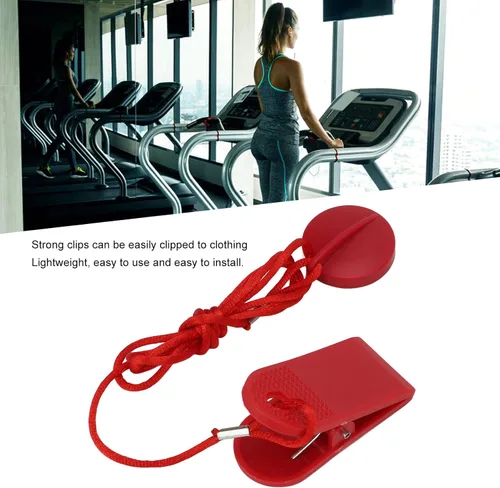 Miniatura 3 de Pilipane Cinta de correr universal con imán de seguridad, cinta de correr universal, bloqueo magnético de parada de emergencia, accesorios