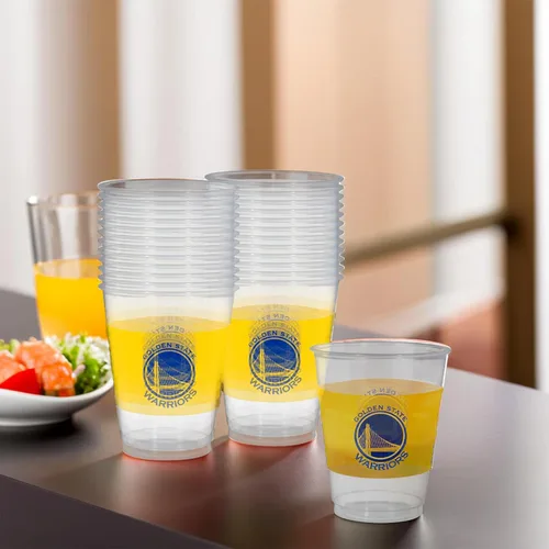 Miniatura 2 de Amscan Golden State Warriors - Vasos de plástico, 16 onzas, paquete de 25, multicolor