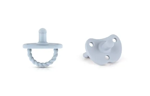 Miniatura 19 de Sweetie Chupetes de silicona para recién nacido, chupete de silicona suave, sin BPA, juego de 2 chupetes (negro)