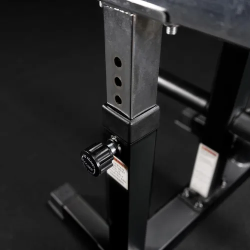 Miniatura 8 de Valor Fitness Estación ajustable para rizos de pie, equipo de entrenamiento de brazo para gimnasio en casa para rizos de predicador con barra