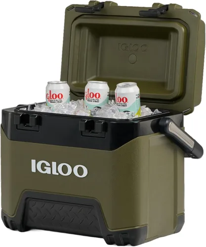 Miniatura 4 de Igloo Enfriador BMX Cofre de hielo con carcasa dura aislada Verde (Oil Green)