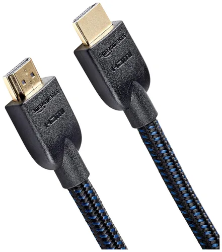 Miniatura 7 de Amazon Basics Cable HDMI de 6 pies, cable HDMI 2.0 4K (18 Gbps), trenzado de nailon, 4K @60Hz, 2160p, 48 bits, compatible con TV/PS5/Xbox/Roku, Negro