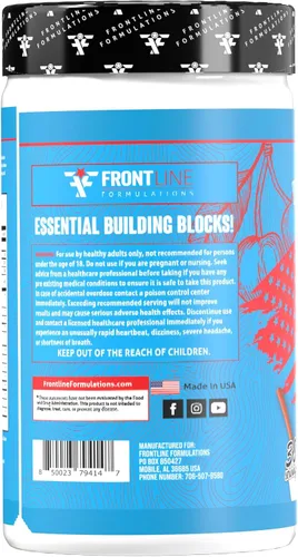 Miniatura 3 de Amino Flood de formulaciones de primera línea - Fórmula de recuperación e hidratación BCAA + EAA - Soporte muscular, electrolitos y resistencia