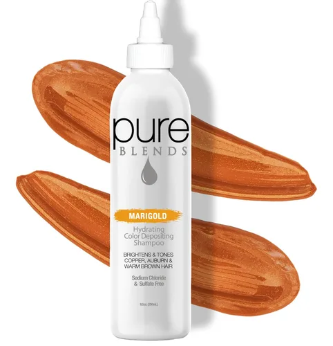 Miniatura 23 de Pure Blends Cherry Hydrating Color Depositing Shampoo Brighten & Tone Color Faded Hair Tinte semipermanente para el cabello previene la decoloración