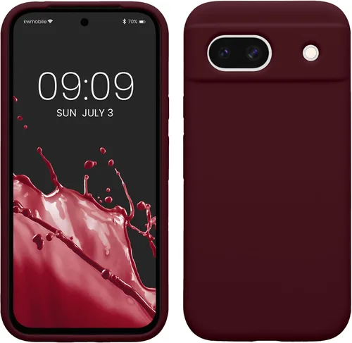 Miniatura 374 de kwmobile Funda Compatible con Google Pixel 6 Pro - Funda de Teléfono de Silicona TPU con Acabado Suave - Azul Caribe