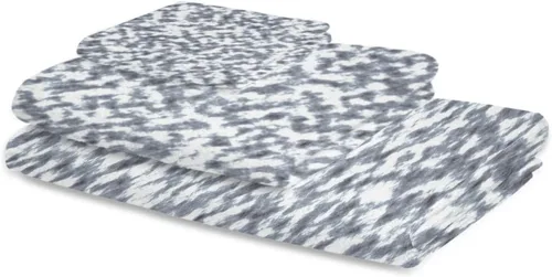 Miniatura 2 de Abstract Grey Bath Towels for Bathroom Set - Luxury Towels Gifts for Women,Quick Dry Beach Kitchen Hand Hair Face Yoga Workout Gym Towel and Dish