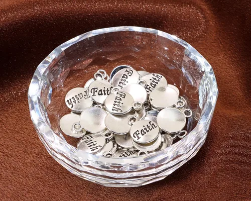 Miniatura 5 de Shapenty Dijes de fe inspiradores con mensaje para bricolaje, collares, aretes, pulseras, colgantes, llavero, marcador, fabricación de joyas
