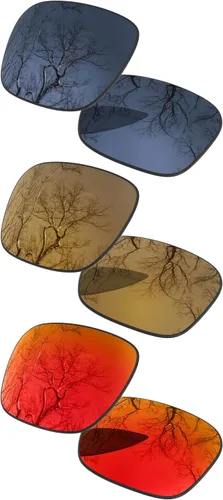 Miniatura 9 de ToughAsNails Set of 3 Replacement Lenses for Oakley Jupiter Squared Pack