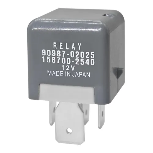 Relé 90987-02025, 156700-2540 reemplazado 90080-87024 156700-2960 567-0003 Relé de potencia automotriz de 4 pines de 12 V, compatible con vehículos