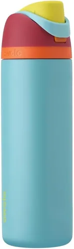 Miniatura 15 de Owala FreeSip - Botella de agua aislada de acero inoxidable con popote, botella de agua deportiva sin BPA, ideal para viajes, 32 onzas, verde putting