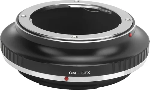 OMGFX Adaptador de Lente Manual OMGFX Anillo Adaptador de Lente para Montura OM Lente a Cámara de Montura, para 50S/ 50R/ 100S/100
