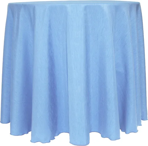 Miniatura 48 de Mantel reversible de satén Shantung de Ultimate Textile Majestic 96" redondo, Satin, Paquete de 2