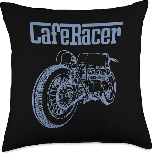 Miniatura 4 de Cafe Racer Biker Men Women Adult Teens Boys Girls Kids Youth Throw Pillow