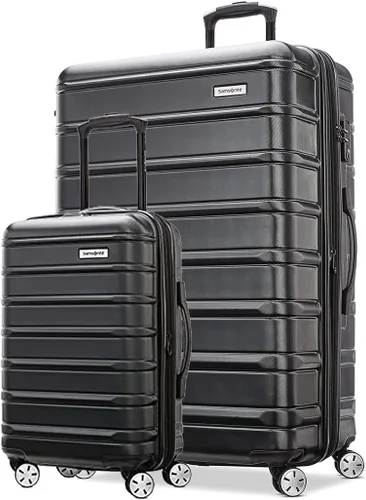Miniatura 40 de Samsonite Omni 2 - Equipaje rígido extensible con ruedas giratorias, Plateado (Arctic Silver)