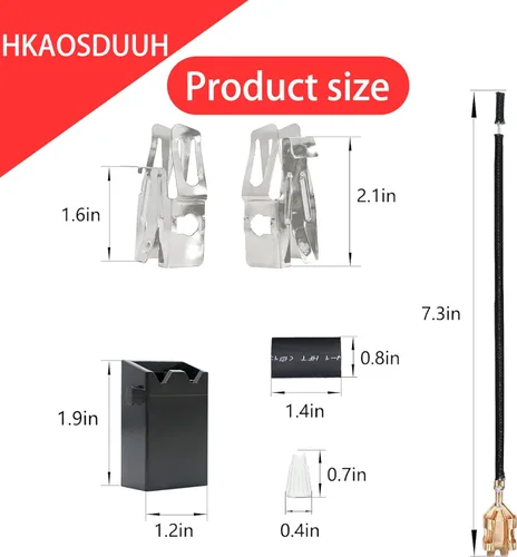 Miniatura 8 de (2 piezas) 330031 - Kit de receptáculo para quemador Whirlpool Kenmore Sears y Roper RR117 RR109 530116773 5303935058 WB17X210 12001673 WB17X508
