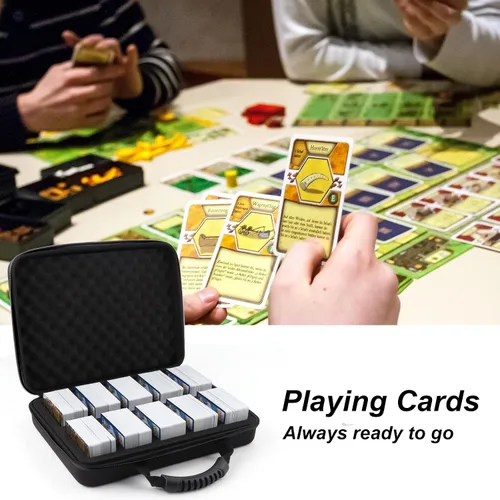 Miniatura 6 de 1200-2200 Card Game Case for Cards Against Humanity Game,Collectible Trading Card Storage Holder Compatible for Pokemon Cards, Sports Card and