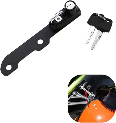 Miniatura 7 de Bloqueo de casco de motocicleta antirrobo combinación PIN bloqueo asegura para Z900 2017-2019