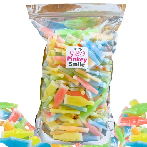 Miniatura 8 de Botella de cera para bebida de caramelo - Golosinas retro nostálgicas de variedad clásica de sabores (1 LB)