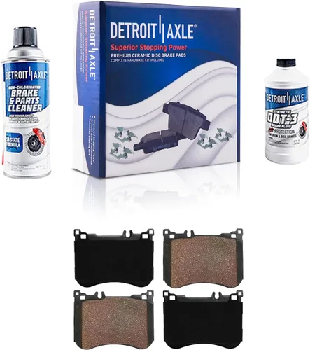 Miniatura 22 de Detroit Axle - Kit de frenos TRASEROS para Dodge Ram 1500 1994-1999 Tambores de freno Zapatas de frenos semimetálicas 1995 1996 1997 1998 Repuesto