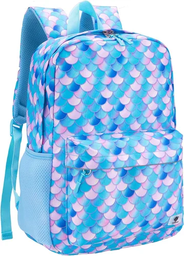 Miniatura 11 de Fenrici - Mochila para niñas, niños y adolescentes, mochila reciclada para laptop, de 16 x 13.5 pulgadas, Computadora portátil, M, Negro