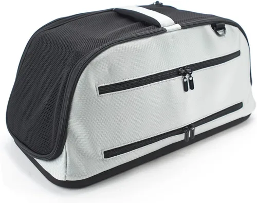 Miniatura 3 de Sleepypod Portador de mascotas para cabina de avión, talla única , Glaciar plata