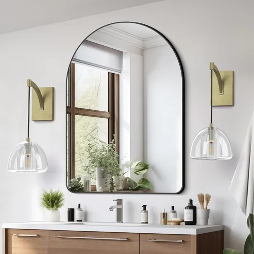 Miniatura 4 de Juego de apliques de pared de cristal de 2,7 pulgadas, apliques sólidos transparentes para interiores, lámparas doradas modernas de lujo, lámpara
