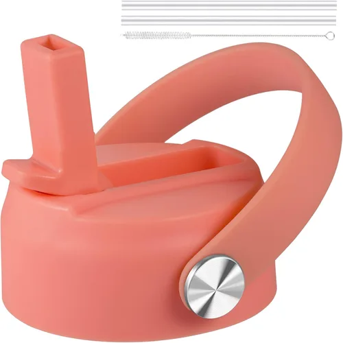 Miniatura 15 de Tapa de popote para boca ancha Hydro Flask, tapas con popote para Hydroflask de boca ancha de 12, 16, 18, 20, 32, 40 onzas, tapa de popote de Lluvia