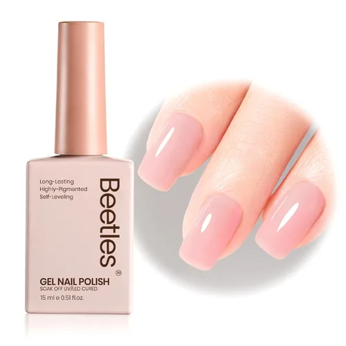Miniatura 44 de Beetles - Esmalte de uñas de gel verde luminoso que brilla en la oscuridad, esmalte de uñas de gel que se absorbe con lámpara LED UV, arte de uñas