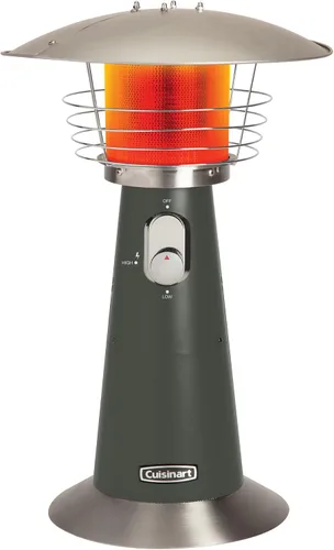 Miniatura 11 de Cuisinart Calentador portátil de patio de mesa, calentador de propano para exteriores de 11,000 BTU con interruptor de inclinación de seguridad