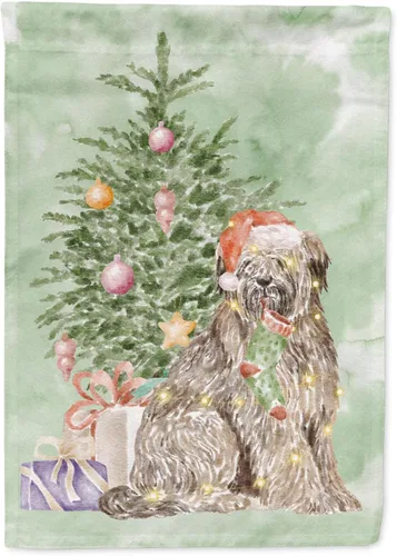 Miniatura 22 de Caroline's Treasures CK8213GF Bulldog Inglés #2 Regalos de Navidad y árbol de jardín Bandera de buzón Bandera decorativa para patio exterior, patio
