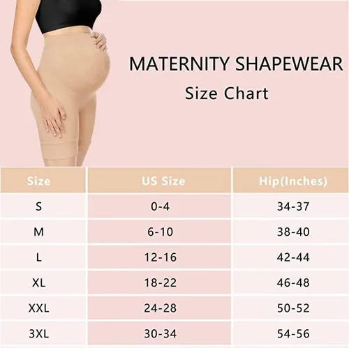 Miniatura 6 de Narcissus Bump Proud - Fajas moldeadoras sin costuras para maternidad, ropa interior a medio muslo - El embarazo debe tener