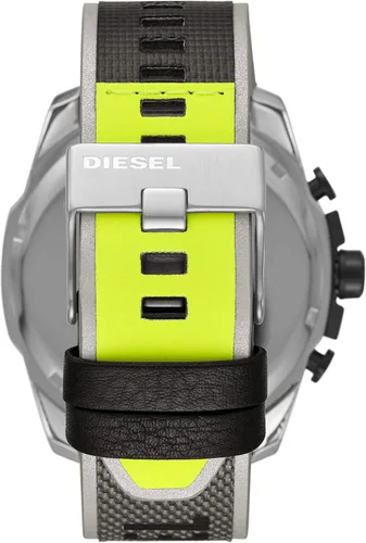 Miniatura 3 de Diesel Mega Chief - Reloj de cuarzo con cronógrafo de acero inoxidable para hombre