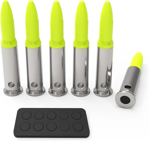 Miniatura 13 de Artemis Tapas de Seguridad Rondas de Entrenamiento Simuladas Reutilizables Múltiples Estilos con Peso Cercano al Real para Práctica de Fuego en Seco