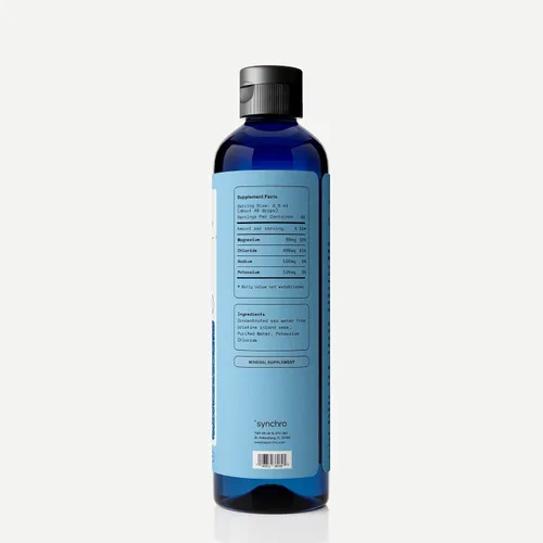 Miniatura 6 de Synchro - Gotas de minerales con electrolitos Hydros Trace, gotas de agua rica en minerales para agua con electrolitos, gotas de electrolitos