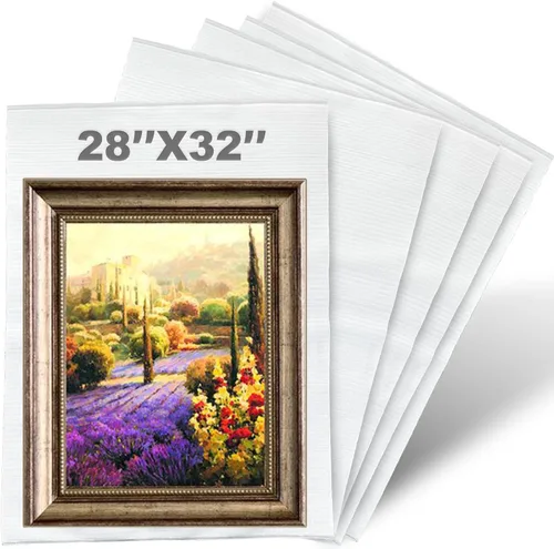 Miniatura 12 de Bolsas de espuma acolchada de 8'' x 10'', 50 piezas de suministros de amortiguación para mudanzas, bolsas de espuma que protegen artículos frágiles