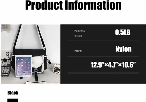 Miniatura 2 de Genshin Impact Crossbody Bag Xiao Single Shoulder Bag Handbag Adult Single Shoulder Backpack Bag