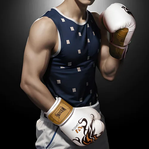 Miniatura 5 de Wesing - Guantes de boxeo de grado profesional para mujeres y hombres, guantes de entrenamiento de gel para kickboxing, guantes de entrenamiento
