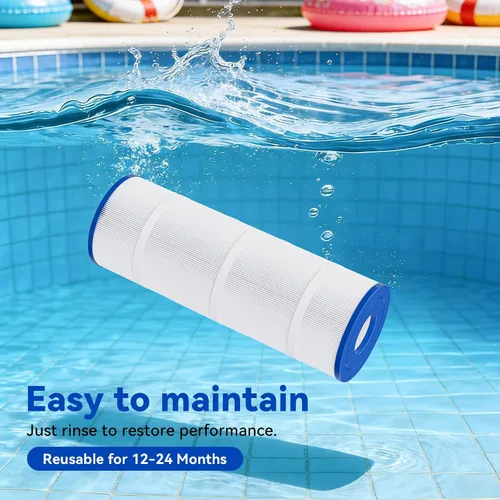 Miniatura 7 de Paquete de 4 cartuchos de filtro de piscina CCP320, compatibles con Pentair Clean & Clear Plus 320, reemplaza Pleatco PCC80-PAK4, Pentair R173573