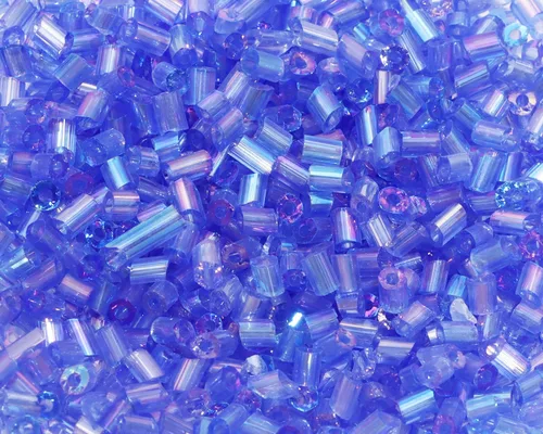Miniatura 8 de Cuentas de tubo de cristal para corneta, 1400 unidades/1.06 oz, mini cuentas de semillas de 0.079 x 0.118 in, cuentas espaciadoras sueltas pequeñas