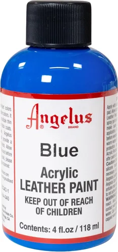 Miniatura 11 de Angelus - Pintura acrílica para cuero, 4 Fl Oz, color blanco - Pintura para cuero profesional flexible, resistente a grietas, arañazos