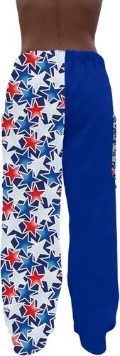 Miniatura 5 de Pantalones de toalla para nadadores - Estrellas patrióticas - Pantalones de toalla de rizo de algodón - Cobertura de playa