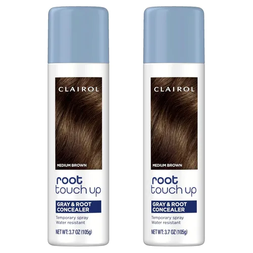 Miniatura 11 de Clairol Spray de coloración temporal para retoque de raíz, color de cabello negro, paquete de 1