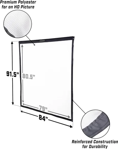 Miniatura 4 de Pantalla de Impacto para Simulador de Golf GoSports - Elija 6.5 pies x 7 pies o 9 pies x 7 pies